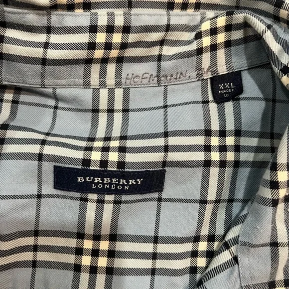 Burberry XXL long sleeve dress shirt